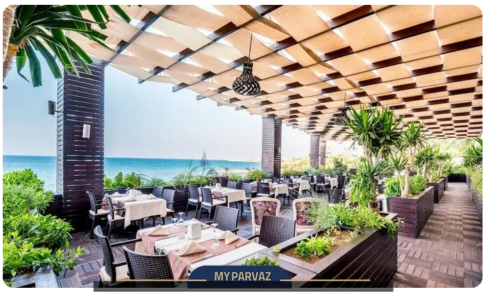 هتل‌های لوکس و رستوران‌های ساحلی گیرنه 